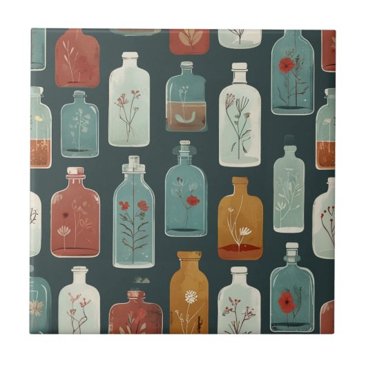 ユニークボトル タイル (正面)