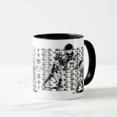 ユニークマンガのロック&バ転がンドスケッチロッカー マグカップ (正面右)