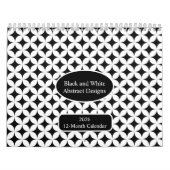 ユニークミニマモダンリスト抽象芸術アート2026 カレンダー (カバー)