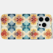 ユニークモザイクインスパイアアパターン(の模様が)ある・デザイナー Case-Mate iPhoneケース (裏面 (横))