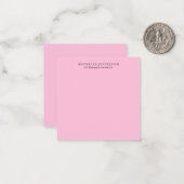 ユニークモダンスタイリッシュエレガントク ノートカード (正面/裏面インサイチュ)