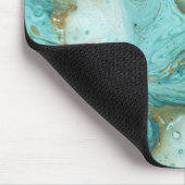 ユニークモダンスタイリッシュ大理石の渦巻き マウスパッド (コーナー)