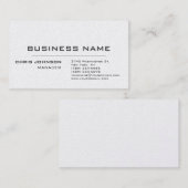 ユニークモダントレンディープロフェッショナル 名刺 (正面/裏面)