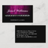 ユニークモダンプロフェッショナル 名刺 (正面/裏面)