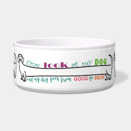 ユニークモダン可愛おもしろいいダシュント ボウル