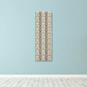 ユニークモダン抽象芸術幾何学的ピクセルパターン芸術 キャンバスプリント (インサイチュ (ウッドフロア))