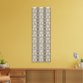 ユニークモダン抽象芸術幾何学的ピクセルパターン芸術 キャンバスプリント (インサイチュ (リビング))