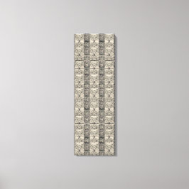 ユニークモダン抽象芸術幾何学的ピクセルパターン芸術 キャンバスプリント