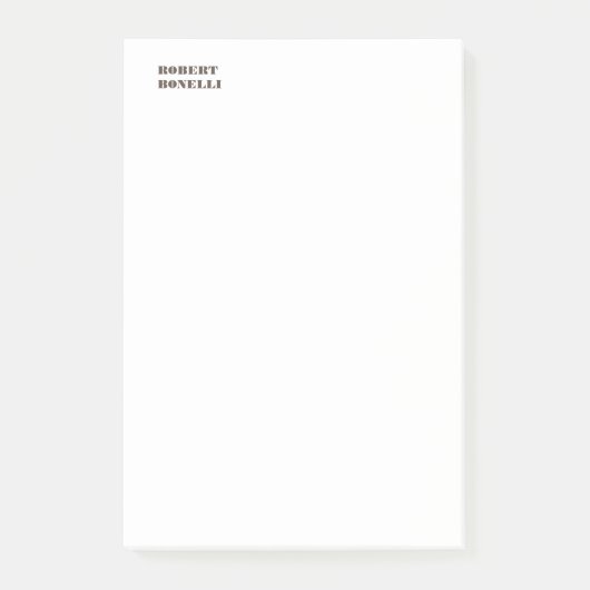 ユニークモダン白黒 ポストイット (正面)