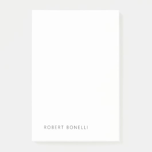 ユニークモダン白黒 ポストイット (正面)