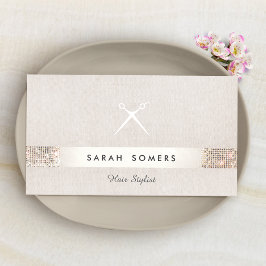 ユニークモダン美容師 名刺