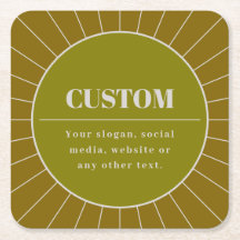 ユニークレトロインスパイア編集可能デザインテンプレート