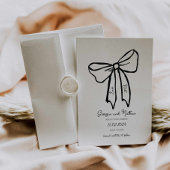 ユニークレトロボウズ日付の保存招待状 招待状