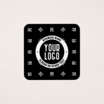 ユニークロモダンゴのパターンテンプレート | ブラック