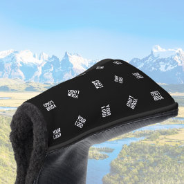 ユニークロモダンゴのパターンテンプレート | ブラック ゴルフヘッドカバー