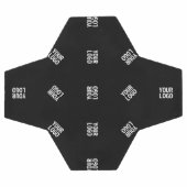 ユニークロモダンゴのパターンテンプレート | ブラック サッカーボール (フラット)