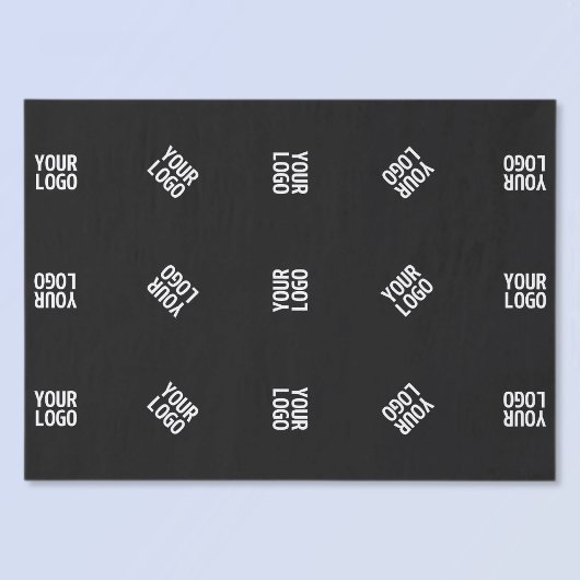 ユニークロモダンゴのパターンテンプレート | ブラック 薄葉紙