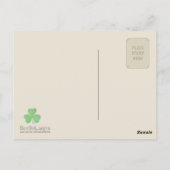 ユニークヴィンテージイラストレーション-エリン島 ポストカード (裏面)