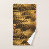 ユニークヴィンテージスタイルパターン バスタオルセット (ハンドタオル)