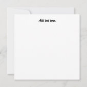 ユニークヴィンテージチェス考えピースカラフル カード (裏面)