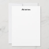 ユニークヴィンテージチェス考えピースカラフル サンキューカード (裏面)