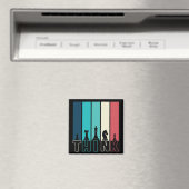 ユニークヴィンテージチェス考えピースカラフル マグネット (インサイチュ (食洗機))