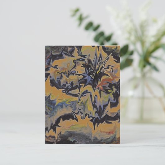 ユニークヴィンテージレトロスタイルVocanoのはがき ポストカード (スタンド正面)