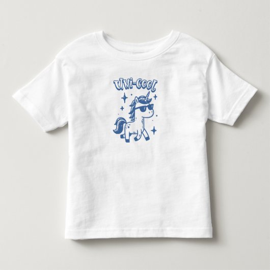 ユニークール サングラス ユニコーン トドラーTシャツ (正面)