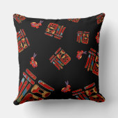 ユニーク中国のキャラクター福恵みウサギ年 クッション (裏面)