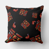 ユニーク中国のキャラクター福恵みウサギ年 クッション (正面)