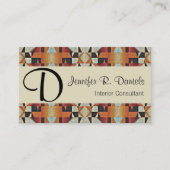 ユニーク先住民アメリカのインド族芸術パターン 名刺 (正面)