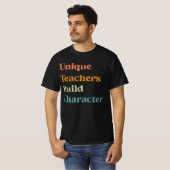 ユニーク先生構築キャラクター Tシャツ (正面フル)