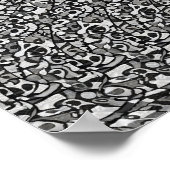 ユニーク姿 – 非表示3Dプリント ポスター (角)