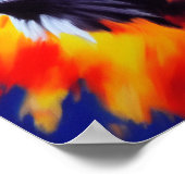 ユニーク威厳のあるエレガントイーグル ポスター (角)