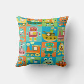 ユニーク子の写真 クッション (裏面)