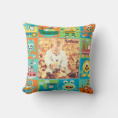 ユニーク子の写真 クッション (正面)