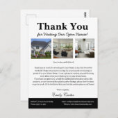 ユニーク実在エステートオープンハウスサンキュー ポストカード (正面/裏面)
