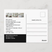 ユニーク実在エステートオープンハウスプロモーション ポストカード (裏面)