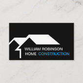 ユニーク建築名刺テンプレート 名刺 (正面)