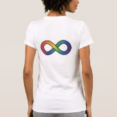 ユニーク心、無限の可能性 Tシャツ (裏面)