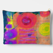 ユニーク抽象芸術アー運ト アクセサリーポーチ (裏面)