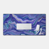 ユニーク抽象芸術カラフル大理石液体マウスパッド デスクマット (キーボード&マウス)