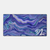 ユニーク抽象芸術カラフル大理石液体マウスパッド デスクマット (正面)