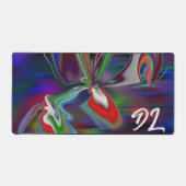 ユニーク抽象芸術カラフル大理石液体マウスパッド デスクマット (正面)