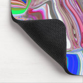 ユニーク抽象芸術カラフル大理石液体マウスパッド マウスパッド (コーナー)