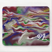ユニーク抽象芸術カラフル大理石液体マウスパッド マウスパッド (正面)