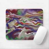 ユニーク抽象芸術カラフル大理石液体マウスパッド マウスパッド (マウス)