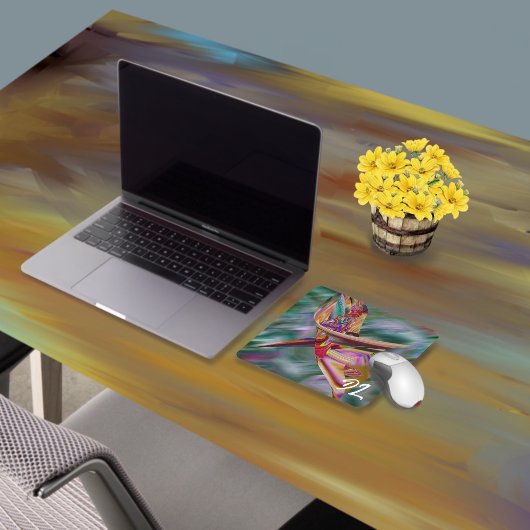 ユニーク抽象芸術カラフル大理石液体マウスパッド マウスパッド