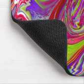 ユニーク抽象芸術カラフル大理石液体マウスパッド マウスパッド (コーナー)