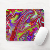 ユニーク抽象芸術カラフル大理石液体マウスパッド マウスパッド (マウス)